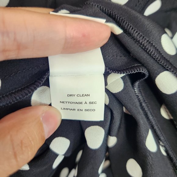 Marc Jacobs Black and White Polka Dot Blouse - Picture 11 of 12